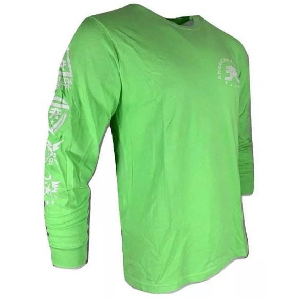 AMERICAN FIGHTER Men's T-Shirt L/S BRISTOL TEE - Picture 6 of 9